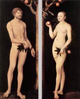 Lucas il Vecchio Cranach - Adam and Eve